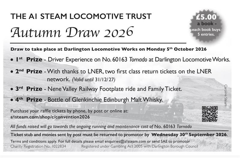 A1SLT Autumn Draw - Raffle Tickets