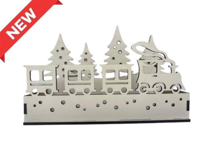 Steam Train Tealight Holder