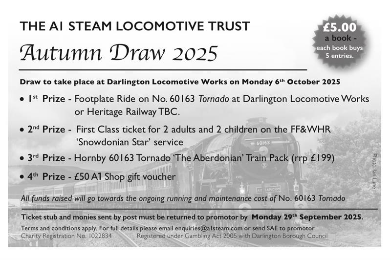 A1SLT Autumn Draw - Raffle Tickets