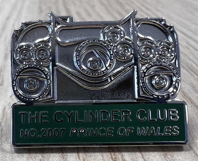 P2 Cylinder Club Badge - exclusive for Club members only 