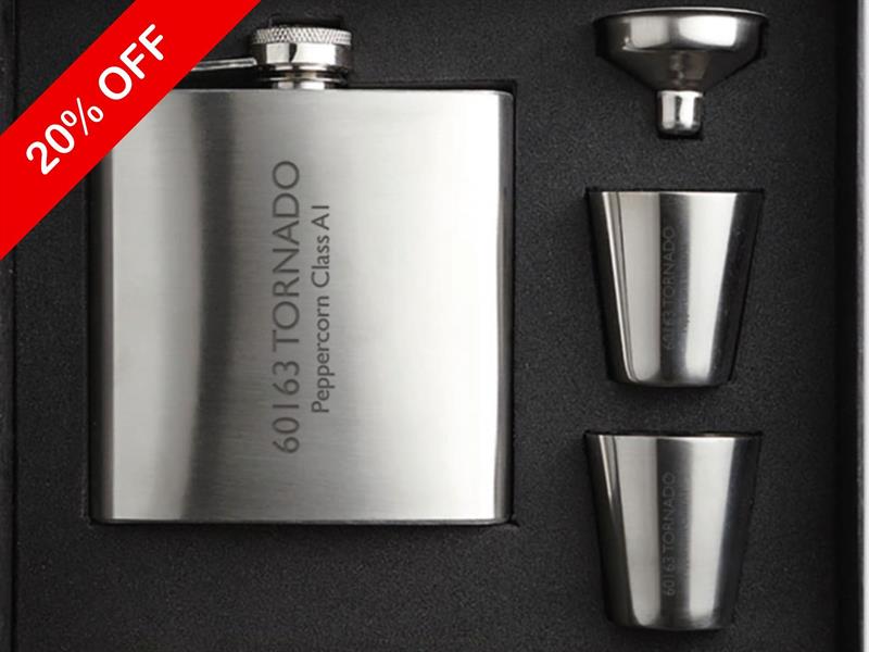 A1 Tornado 60163 Hip Flask