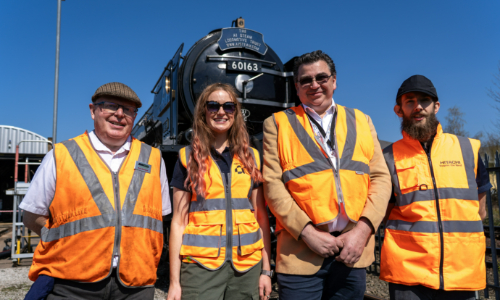 ‘World first’ digitally signalled steam locomotive begins testing
