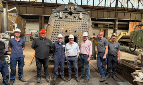 P2 Team Visit Boiler in Meiningen