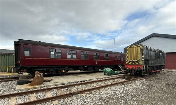 Last-Built Class 08 Shunter Secured For Darlington Depot Duties