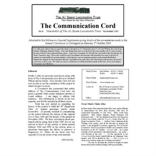 The Communication Cord