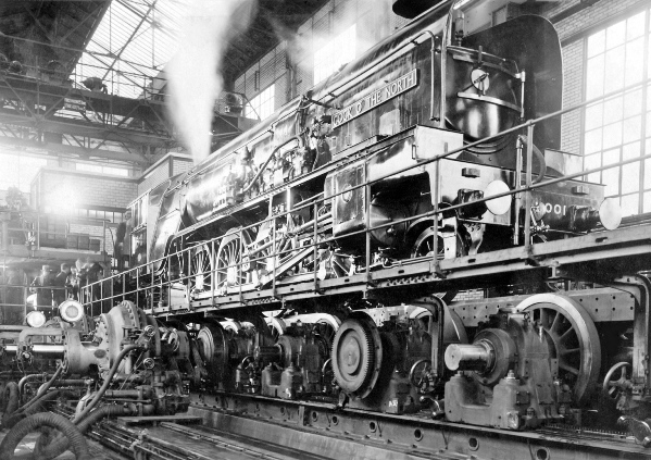 The first locomotive of the class